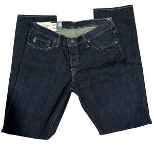 Abercrombie & Fitch Men's Dark Blue Jeans